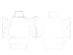Air Bag Safe front bucket seats