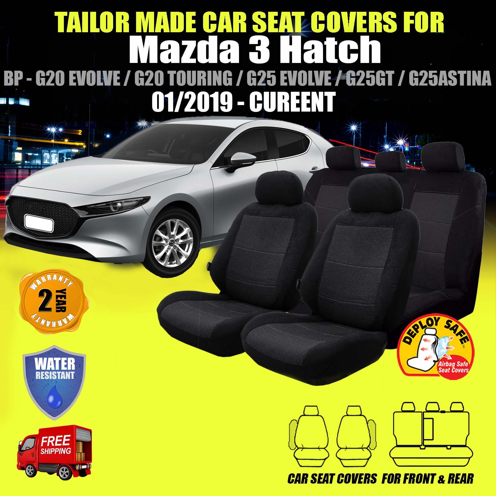 Mazda 3 shop tailored seat covers
